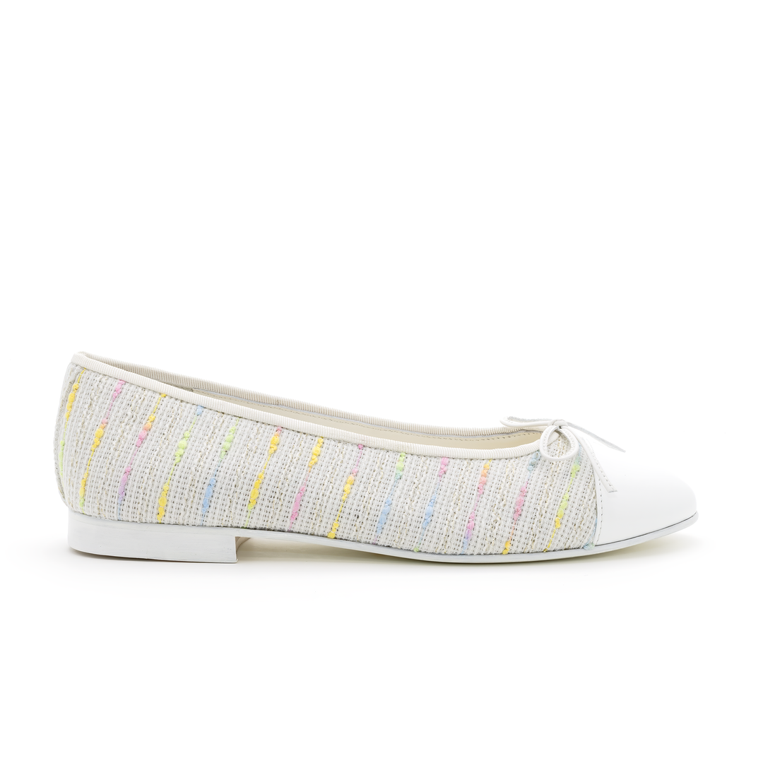 Ballet Flats - White